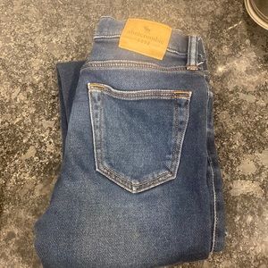 Boys youth Abercrombie & Fitch jeans. Size 13/14. Sweatpant stretch denim.